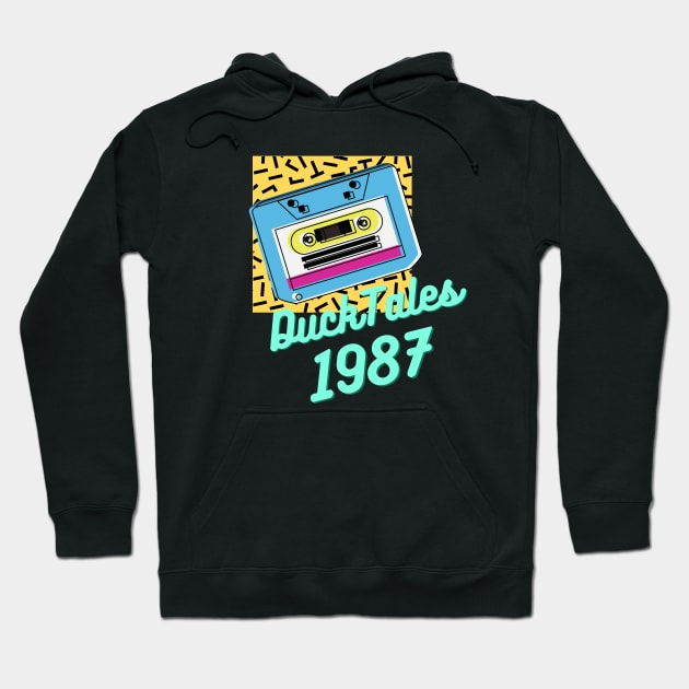 Retro DuckTales 1987 Hoodie by Amores Patos 
